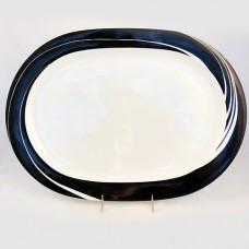 Block Spal Black Pearl Platter Oval 
