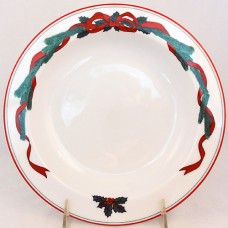 Block Spal Christmas Ribbons Rim Soup