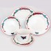 Block Spal Christmas Ribbons Saucer 6" 