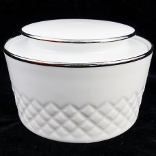 Block Spal Diamante Covered Sugar Bowl Platinum