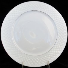 Block Spal Diamante Dinner Plate 10.5"Platinum