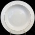 Block Spal Diamante Saucer 6" Platinum