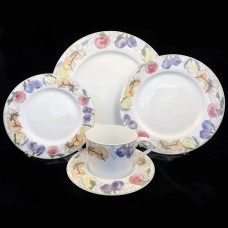 Block Spal Fruits 5 Piece Place Setting