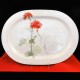 Block Spal Geranium Platter Oblong 15.25" long