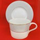 Block Spal Grey Dawn Platinum Cup & Saucer 