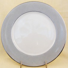 Block Spal Grey Dawn Platinum Luncheon Plate 9.75" diameter