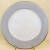 Block Spal Grey Dawn Platinum Luncheon Plate 9.75" diameter