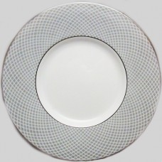 Block Spal Grey Dawn Platinum Tea Saucer 6" diameter