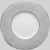 Block Spal Grey Dawn Platinum Tea Saucer 6" diameter