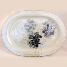 Block Spal Hydrangea Platter 15.5" long