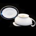 BLUE NILE by Royal Grafton Oval Platter 13.25" long