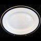 BLUE NILE by Royal Grafton Oval Platter Large 15.75" long