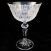 Bohemian Queen Annes Lace Saucer Champagne 6" Czech 
