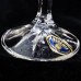 Bohemian Queen Annes Lace Saucer Champagne 6" Czech 