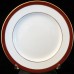 BURGUNDY by Royal Grafton Round Platter Chop 12.6"