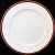 BURGUNDY by Royal Grafton Round Platter Chop 12.6"