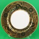 Caverswall Imperial Green Salad Plate 8.25" diameter