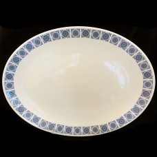 CHARADE by Royal Tuscan Oval Platter 15.25"