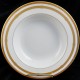 Christian Dior Gaudron White Rim Soup 9.2" diameter