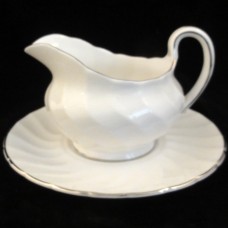 CLARIDGE by Royal Tuscan Gravy Boat & Stand