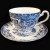 COACHING SCENES BLUE by Johnson Brothers Cup & Saucer