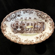 COACHING SCENES BROWN by Johnson Brothers Gravy Stand