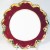 Coalport Athlone Marone Accent Salad 9.25" diameter