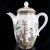 Coalport INDIAN TREE Coffee Pot 8.8" tall Brown Mark