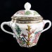 Coalport INDIAN TREE Covered Sugar Bowl 5" tall