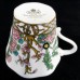 Coalport INDIAN TREE Cup & Saucer 3" tall Brown Mark