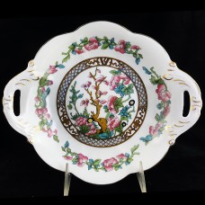 Coalport INDIAN TREE Handled Dish Brown Mark 9.6" long