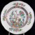 Coalport INDIAN TREE Luncheon Green Stamp Beaded 9"