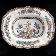 Coalport INDIAN TREE Open Vegetable Brown Mark 9.75"