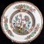 Coalport INDIAN TREE Salad Green Stamp Smooth Newer 8"