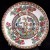 Coalport INDIAN TREE Saucer 5.75" Green Mark