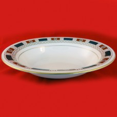 Coalport Marlborough Rim Soup 8" diameter