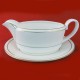 Coalport Royalty Gravy Boat and Stand 8" long