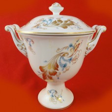 Coalport Strange Orchid Handled Urn