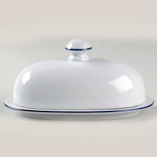 Dansk Christianshavn Blue Covered Butter Dish