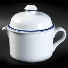 Dansk Christianshavn Blue Covered Creamer 4.5" tall