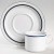 Dansk Christianshavn Blue Cup & Saucer