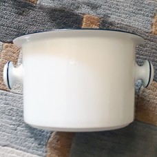 Dansk Christianshavn Blue Open Baker 4.75" tall