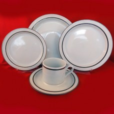 Dansk Christianshavn Brown 5pc Place Setting