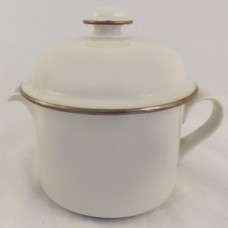 Dansk Christianshavn Brown Covered Creamer 4.5" tall