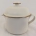 Dansk Christianshavn Brown Covered Creamer 4.5" tall