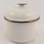Dansk Christianshavn Brown Covered Sugar 4.5" tall