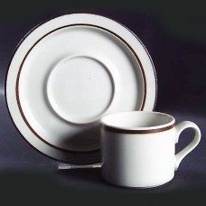 Dansk Christianshavn Brown Cup & Saucer