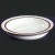 Dansk Christianshavn Brown Rim Soup Bowl 8" diameter