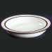 Dansk Christianshavn Brown Rim Soup Bowl 8" diameter
