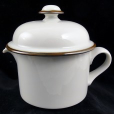 Dansk Fredriksborg Brown Covered Creamer